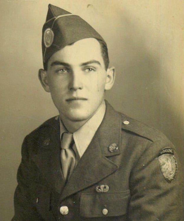 Army picture of Roland Bragg.
