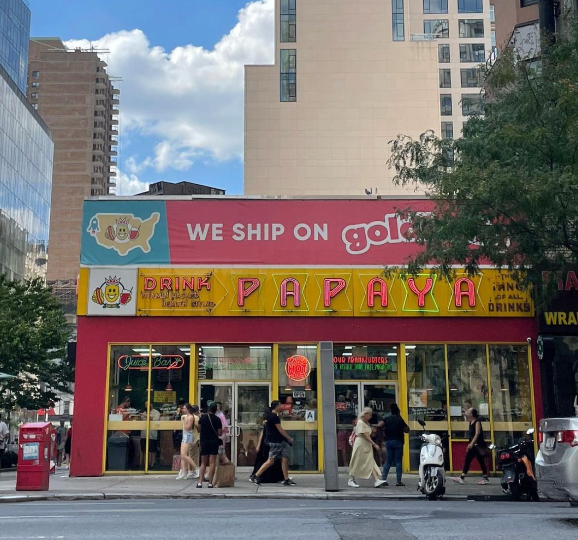 Papaya King East 86th street