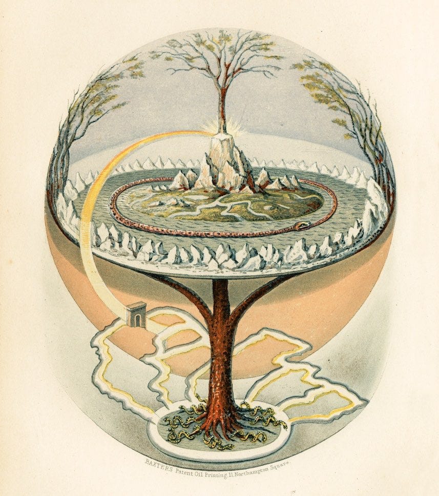 Yggdrasil: The Sacred Ash Tree of Norse Mythology — The Public Domain Review