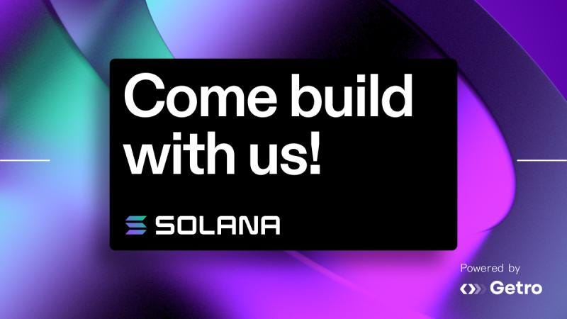 Solana Network Opportunities Job Board | Solana Foundation | 12 comments