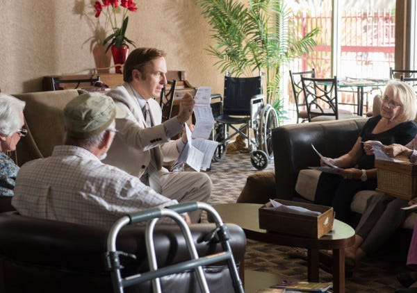 jimmy helping elder people on better call saul rico 2015 images