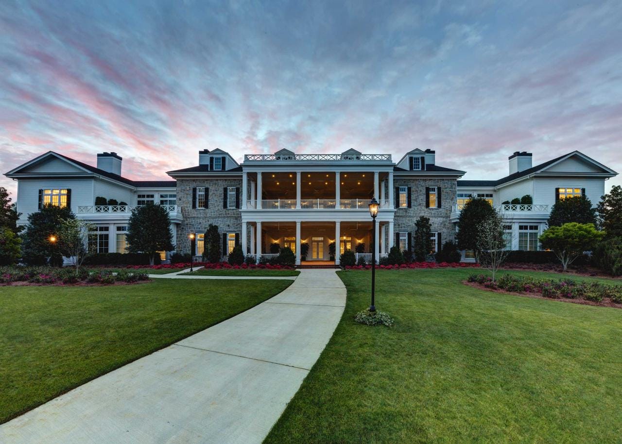 The New Press Building at Augusta National