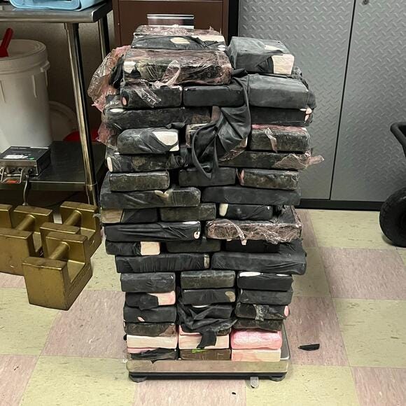 multi-million dollar cocaine seizure