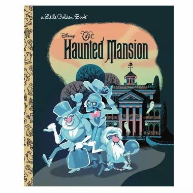 Haunted Mansion Little Golden Book