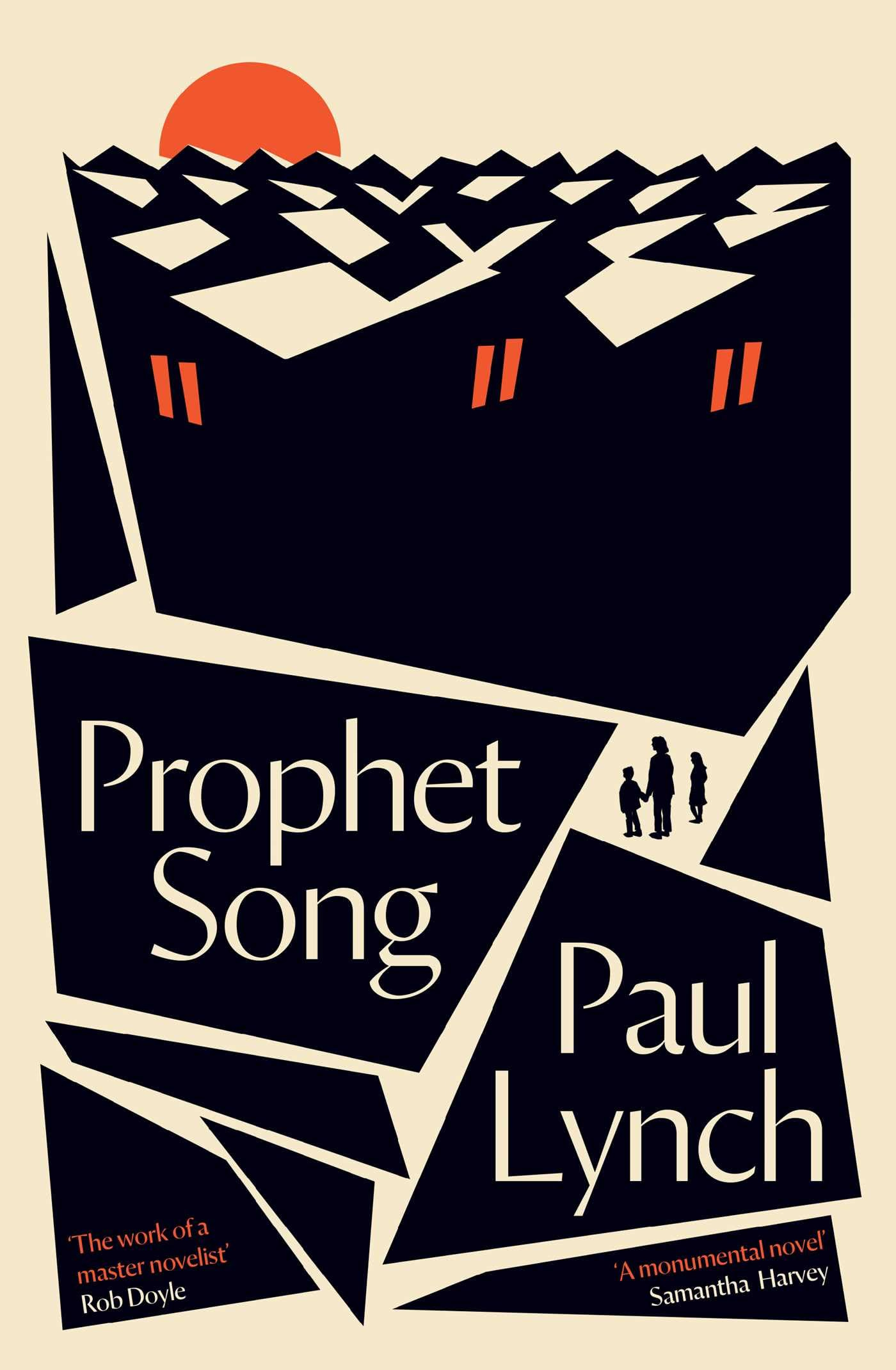 Cover of the novel "Prophet Song" by Paul Lynch.