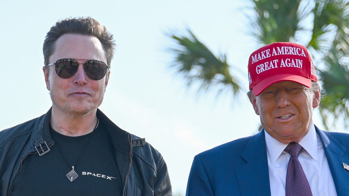 Trump and Musk share SpongeBob SquarePants-themed meme | Fox News