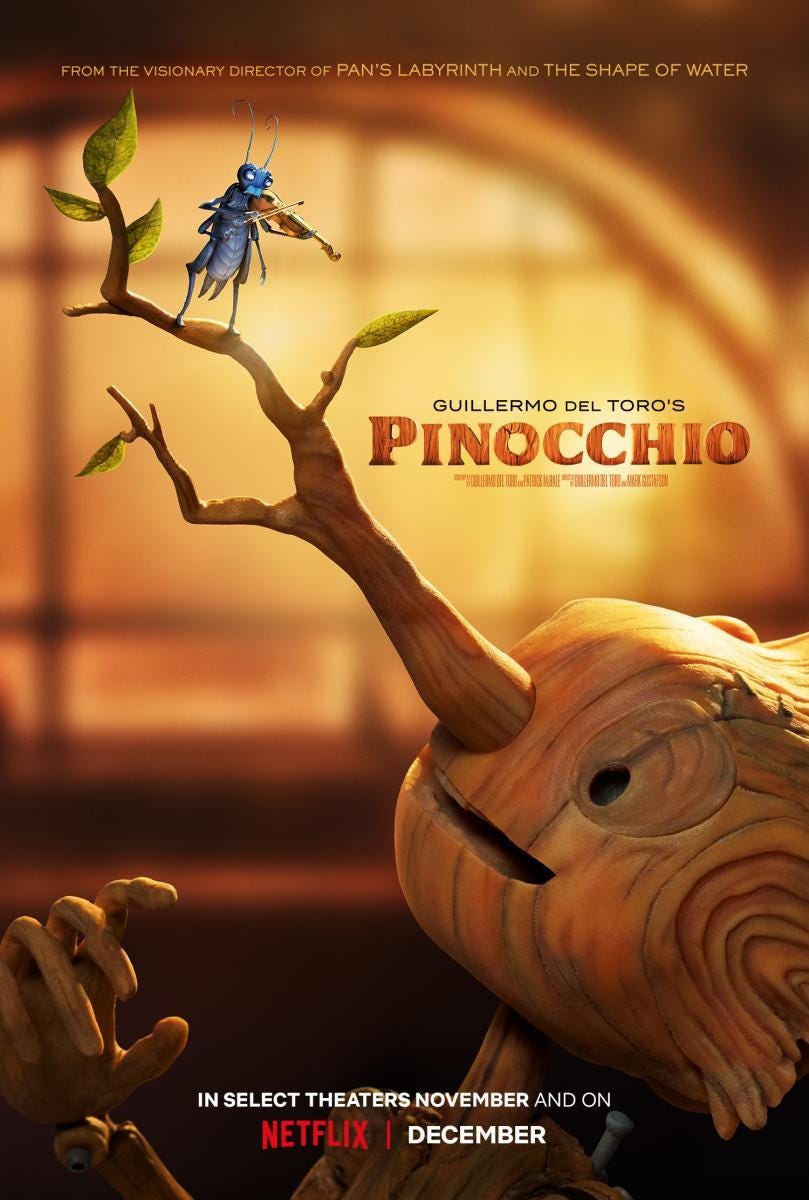 Pinocho de Guillermo del Toro (2022) - Filmaffinity