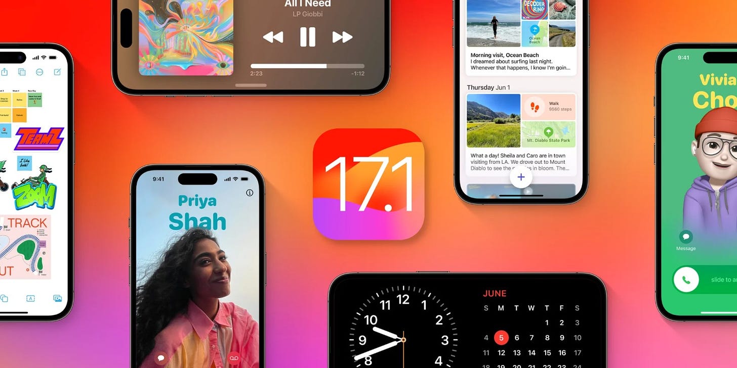 Apple releases first iOS 17.1 RC ahead of launch next week - 9to5Mac