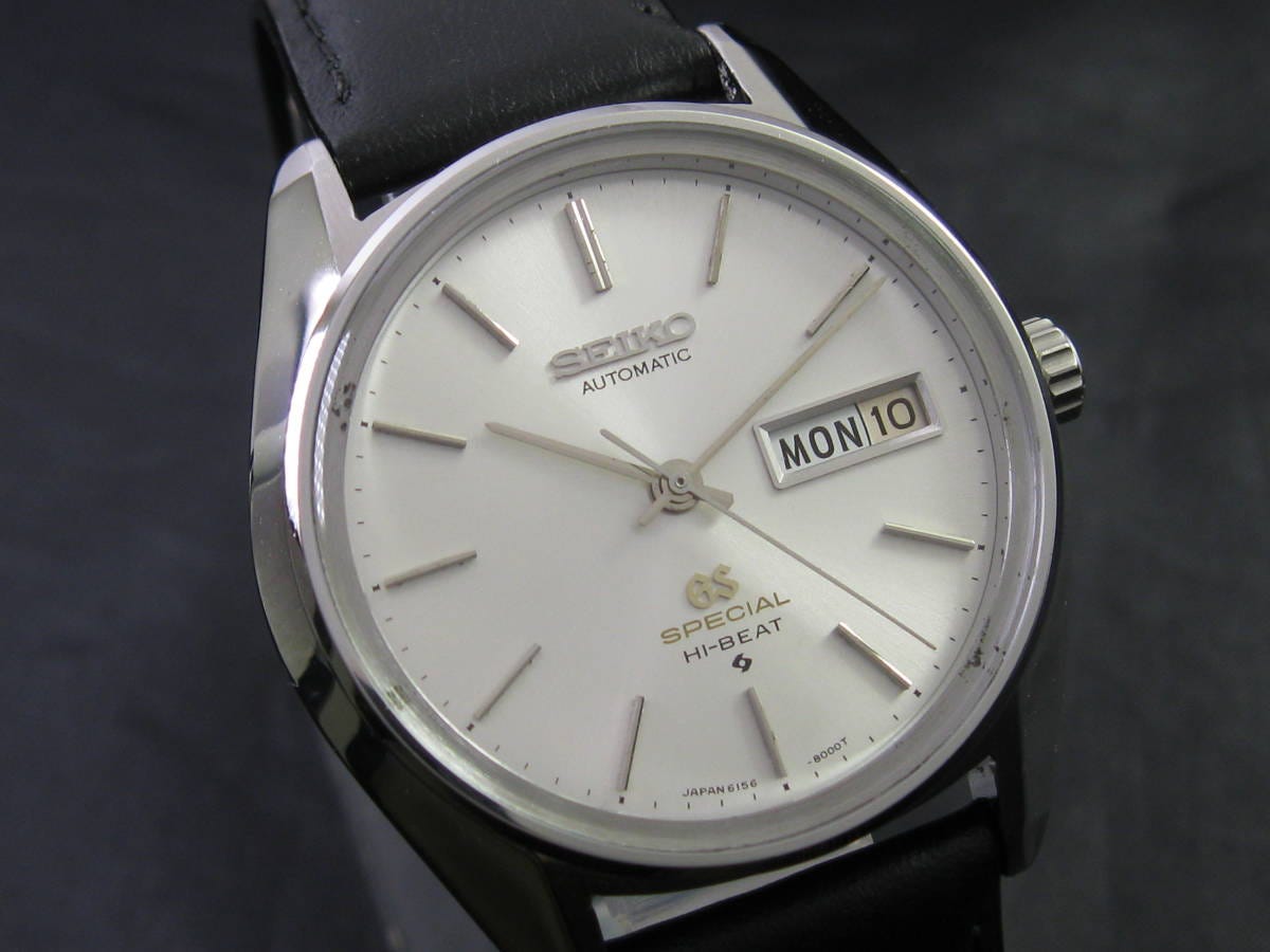 Grand Seiko/グランドセイコー GS SPECIAL スペシャル Ref.6156-8000 Cal6156A デイデイト オーバーホール/新品仕上済 1971年製造