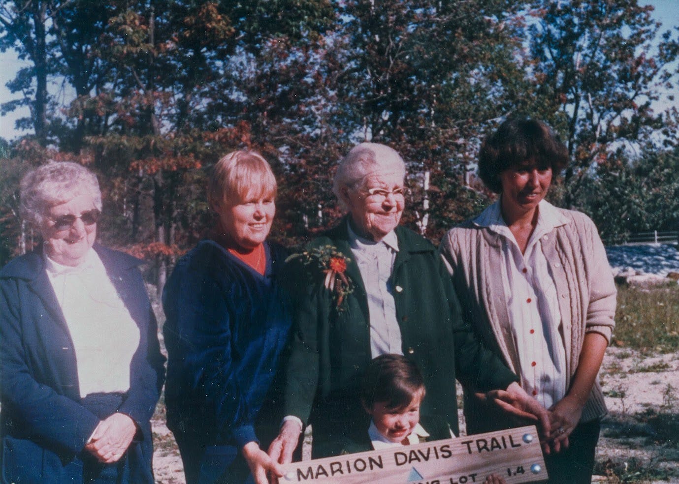 Dedication of the Marion Davis Trail