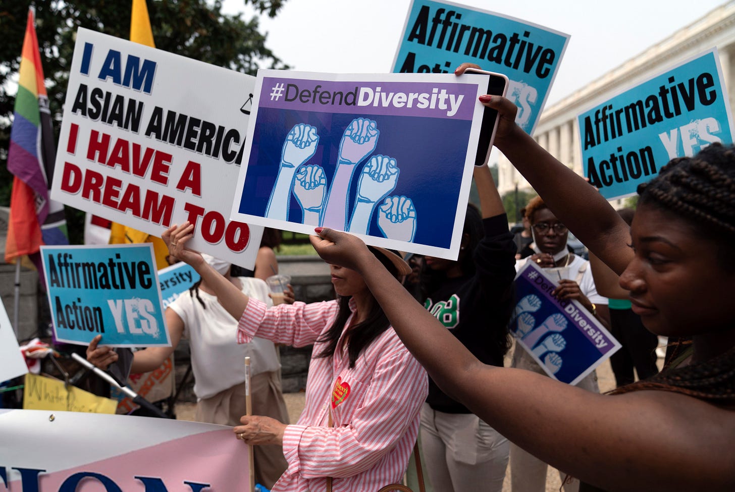 How affirmative action myths divided people of color : NPR