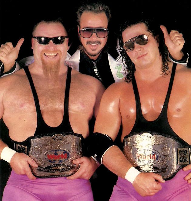 A Moment in Time: The Hart Foundation Win the WWF Tag Team Titles | Ring the  Damn Bell
