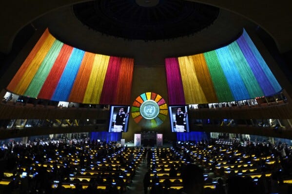 Unversed in UNGA? Stumped by SDGs? A glossary of UN General Assembly  meeting lingo | AP News