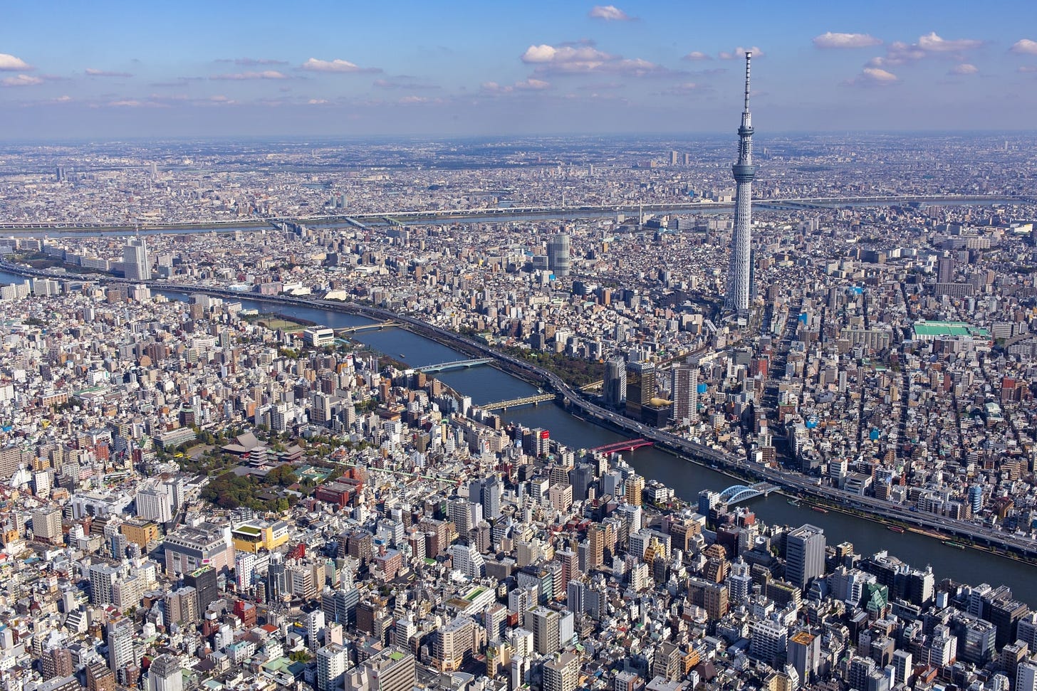 Sumida River and Skytree