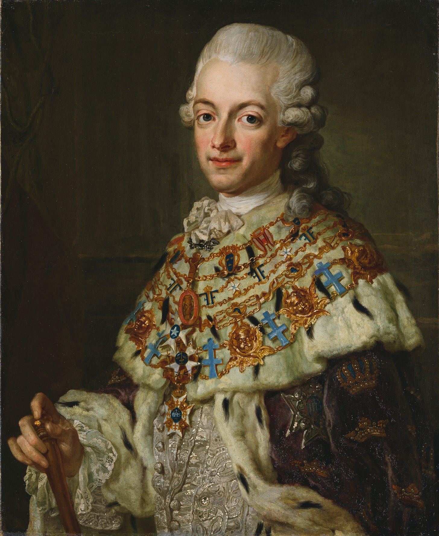 Portrait of King Gustav III