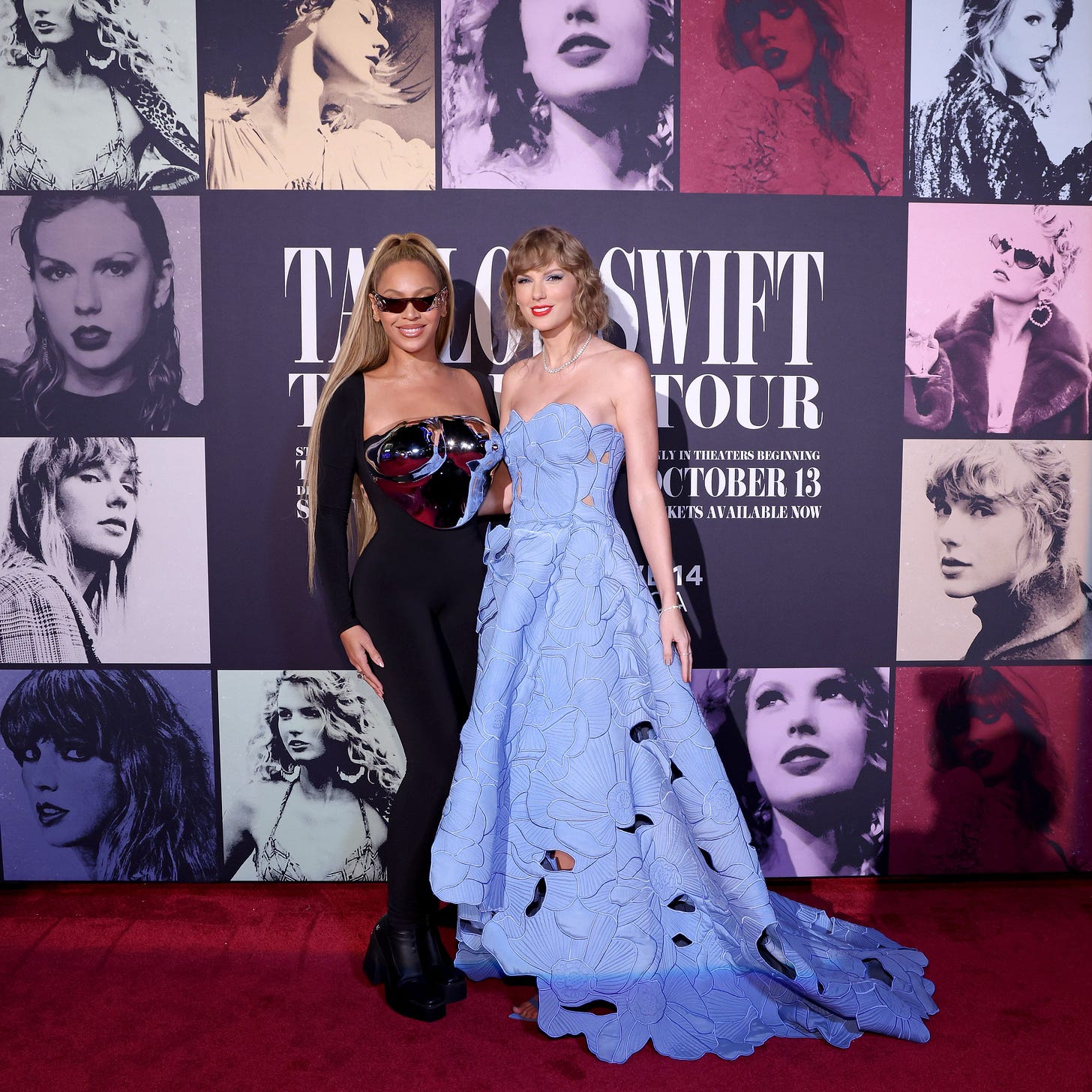 Beyoncé and Taylor Swift Unite on the Red Carpet, But Their Looks Couldn't  Be More Different | Vogue