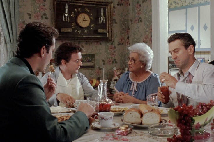 Dinner and a movie: what to eat and drink whilst watching ‘Goodfellas’