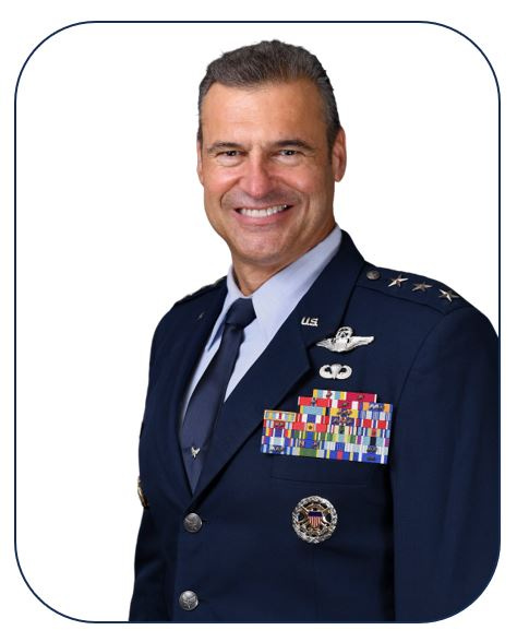 Photo of General Joseph T. Guastella. Former Lieutenant General United States Air Force; Former Deputy Director of Programs, Office of the Deputy Chief of Staff for Strategic Plans and Programs at the Pentagon. Recognized as an intelligence and national security expert. 