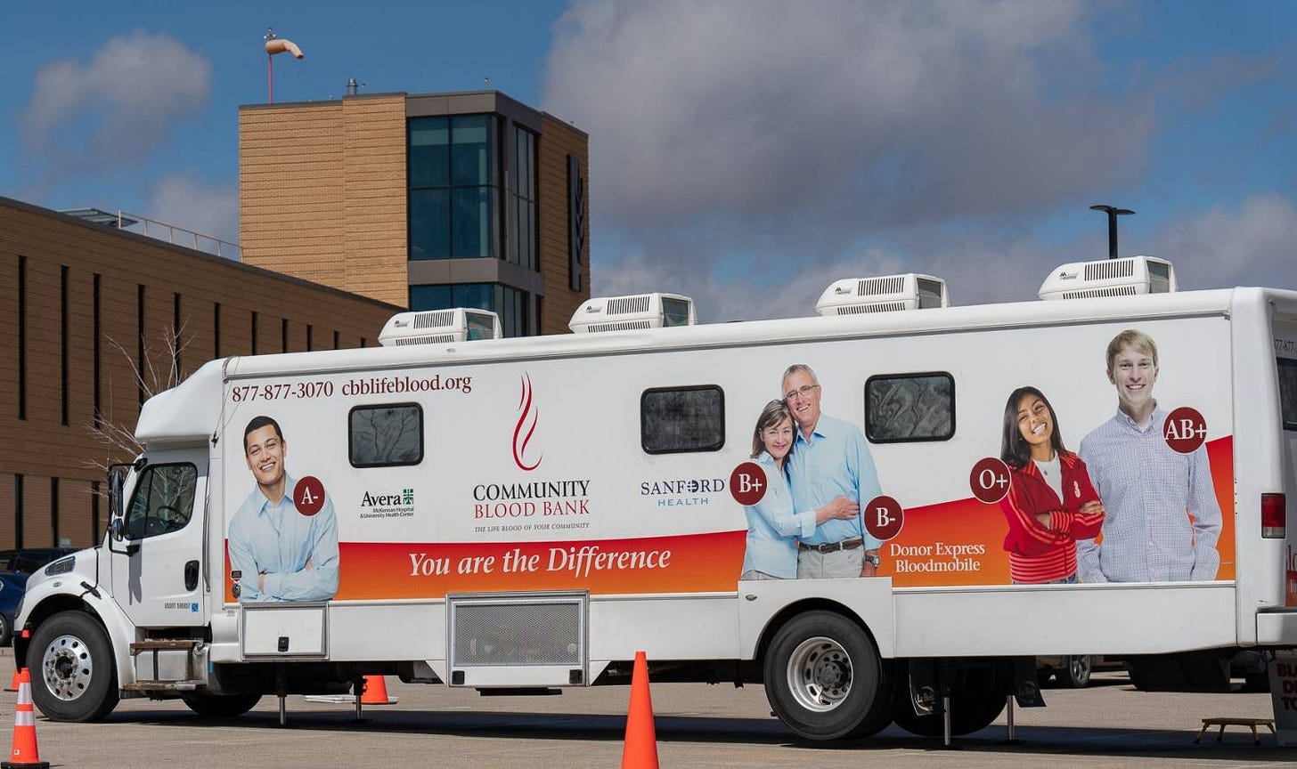 Upcoming Blood Drive August 18th