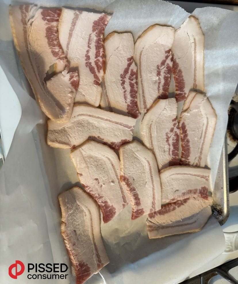Oscar Meyer bacon: nothing but fat