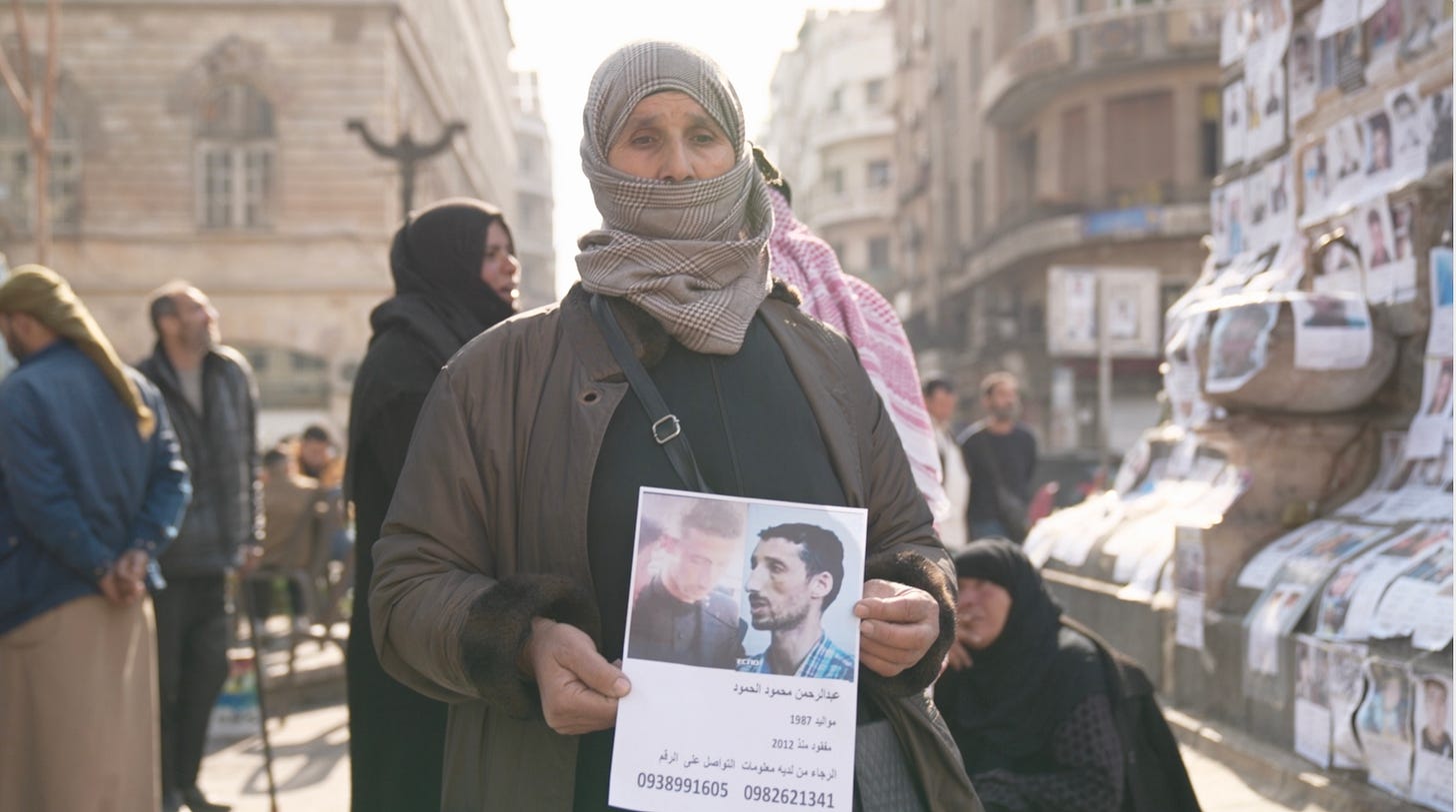 Many Syrians are still looking for the loved ones who disappeared during the Assad regime.