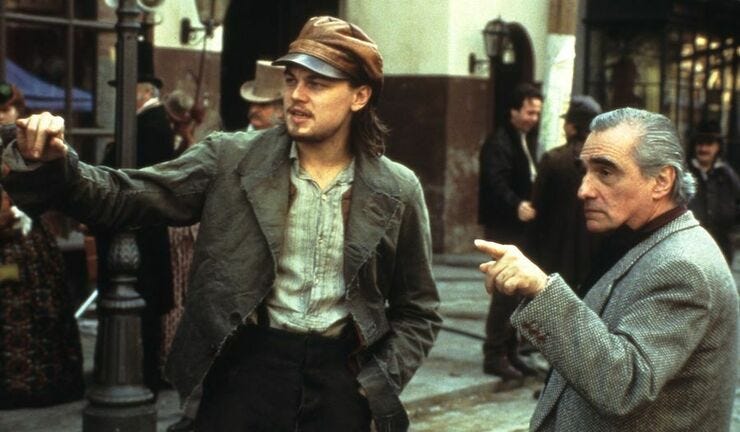 Martin Scorsese on the set of Gangs Of New York. Thank-you @GloriaBB2. 