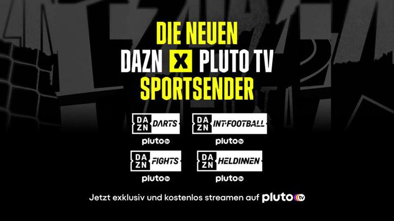 DAZN launches four free sports channels on Pluto TV in Germany