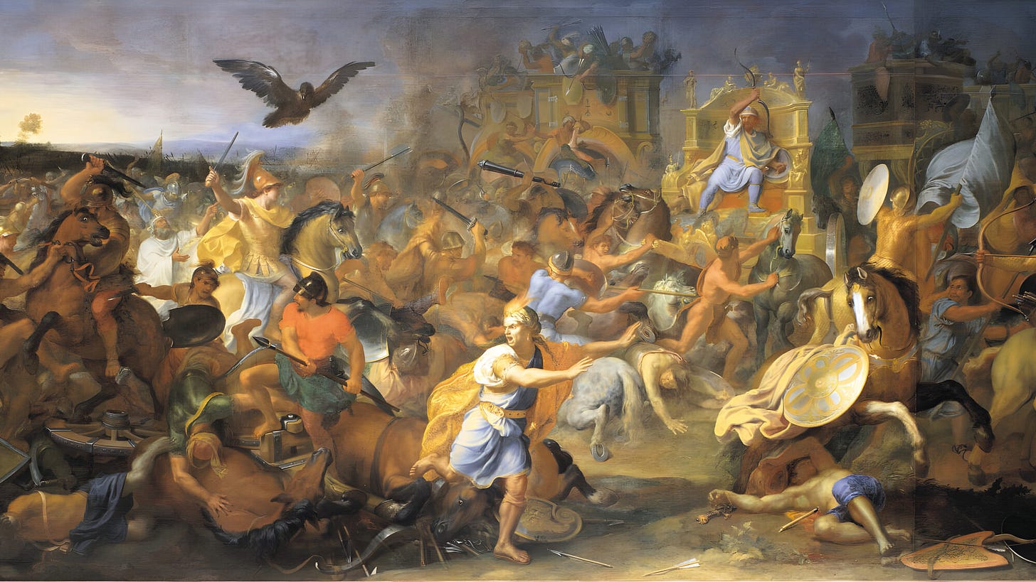 The Battle of Gaugamela: Alexander the Great vs. Darius III