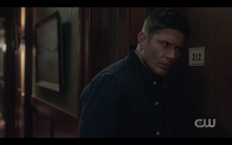 Motel Room 214 door opens for Dean Winchester 1516 SPN