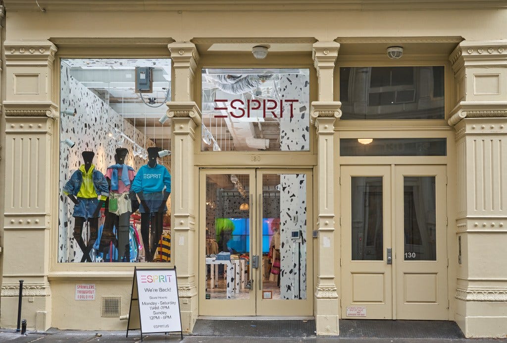 Esprit Opens New York Pop-Up, Plots Fashion and Retail Direction – WWD