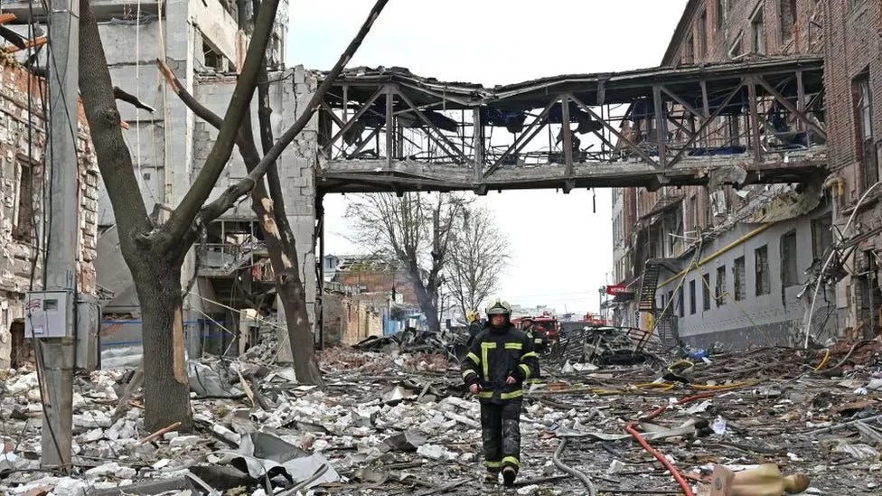 Most Russians either do not know or do not want to know what their military has done to Ukraine's second biggest city Kharkiv. 