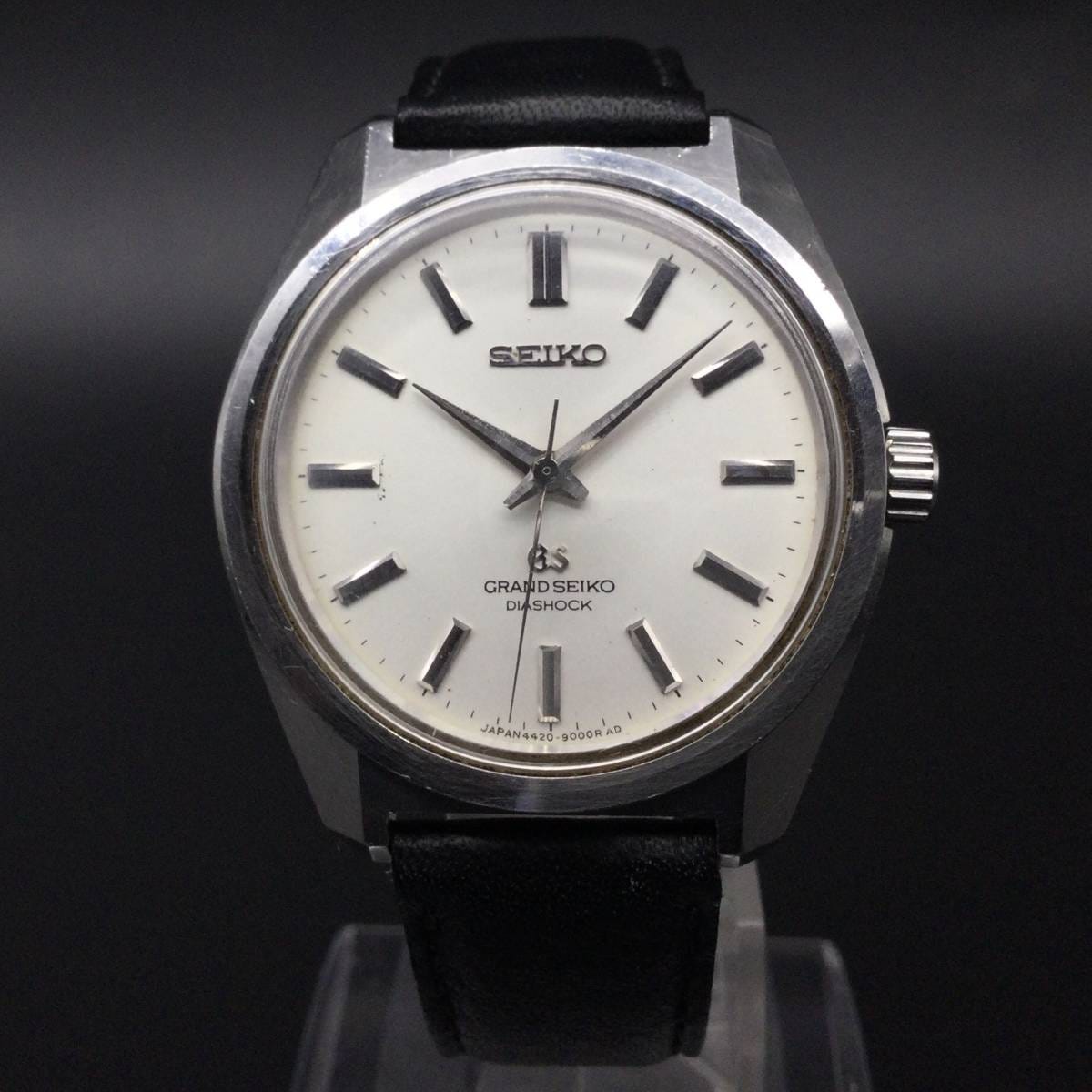 【1690】SEIKO セイコー Grand Seiko グランドセイコー 4420-9000 メダリオン 手巻き 稼働品 メンズ腕時計 