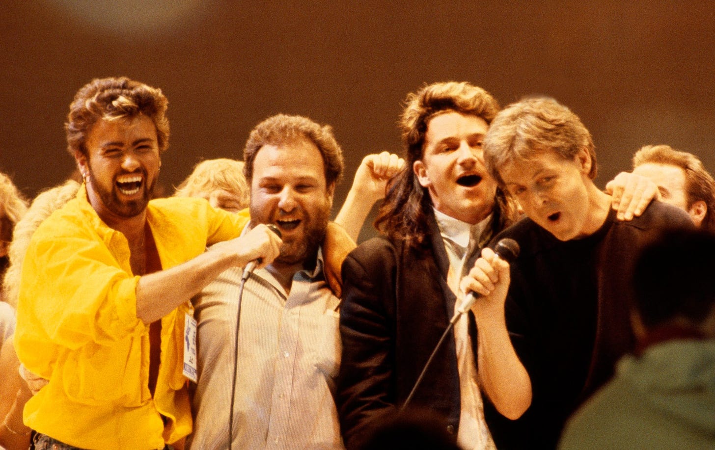 Live Aid promoter Harvey Goldsmith: 'A stalker scratched the paint off my  Bentley'