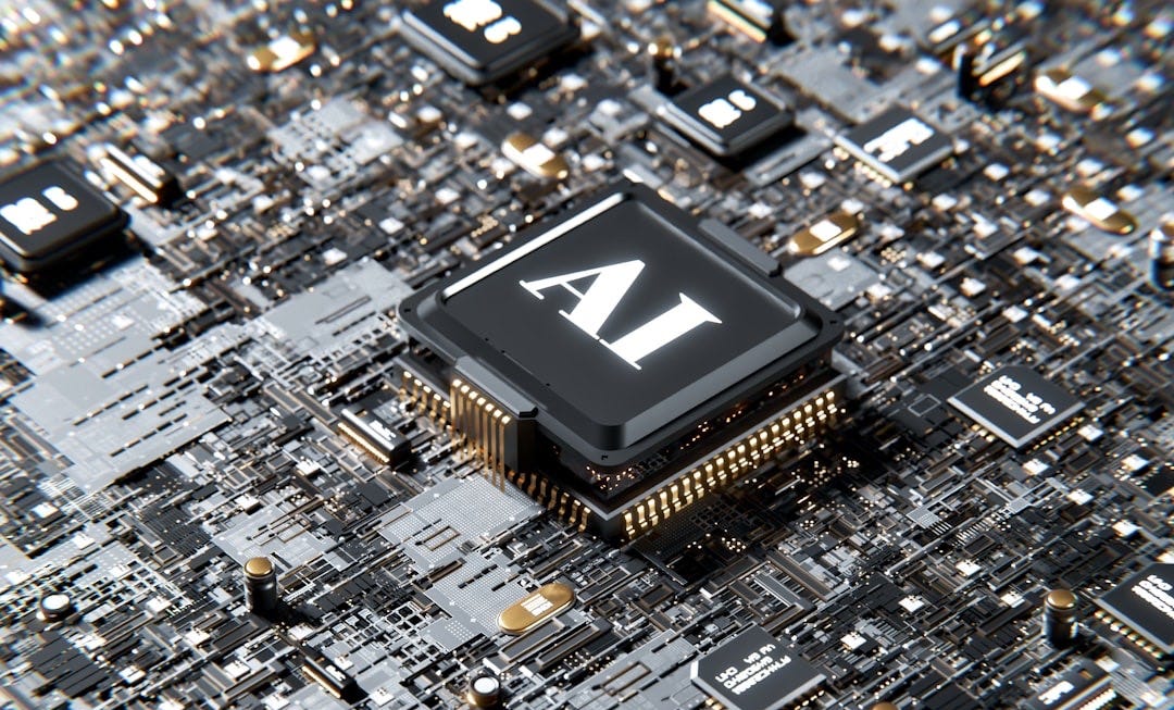 a computer chip with the letter a on top of it a computer chip with the letter a on top of it