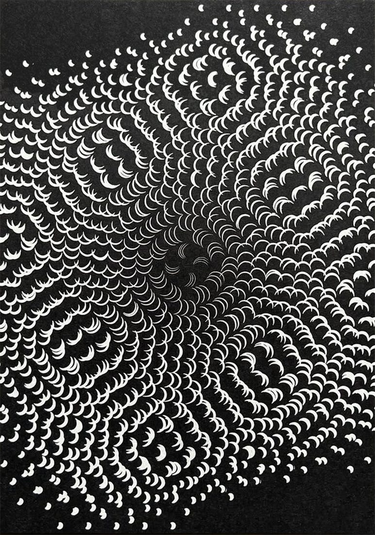 Gottfried Jäger – Fotografien der Fotografie. Generative Systeme 1960-2020, (invitation card), Museum im Kulturspeicher Würzburg, Würzburg, June 17 – September 10, 2023 [Art Books & Ephemera. © Gottfried Jäger]