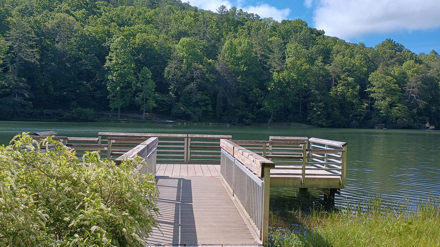 Lake Trahlyta at Vogel State Park