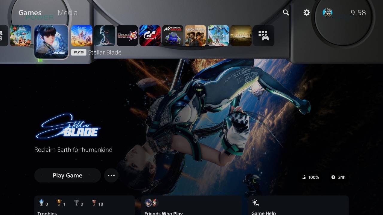 PS5 themes