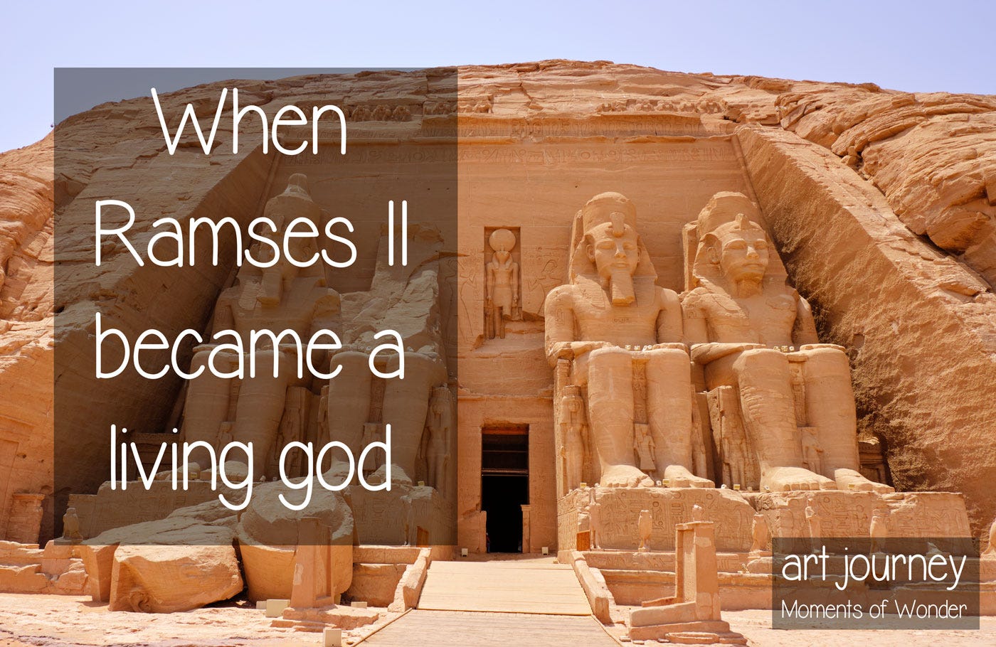 Abu Simbel User Maat Re Ramses temple colossi