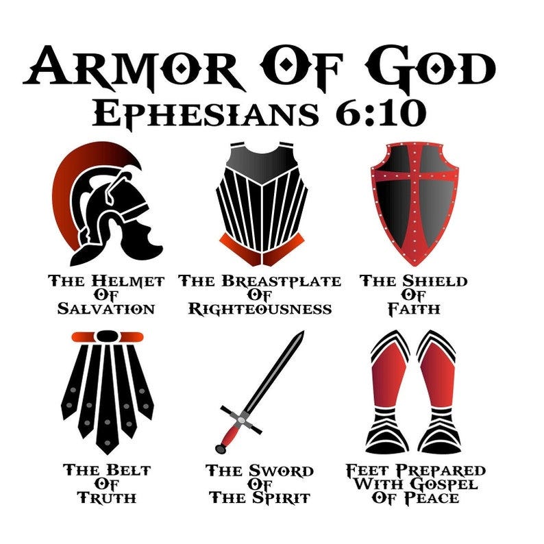 Armor Of God SVG image 1