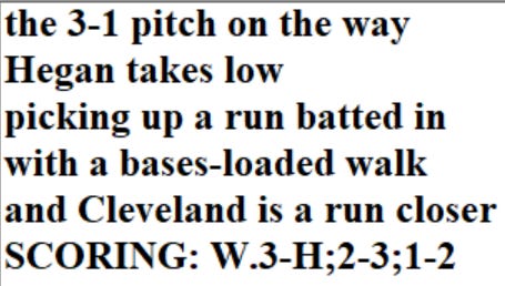 Diamond Mind Baseball Play By Play