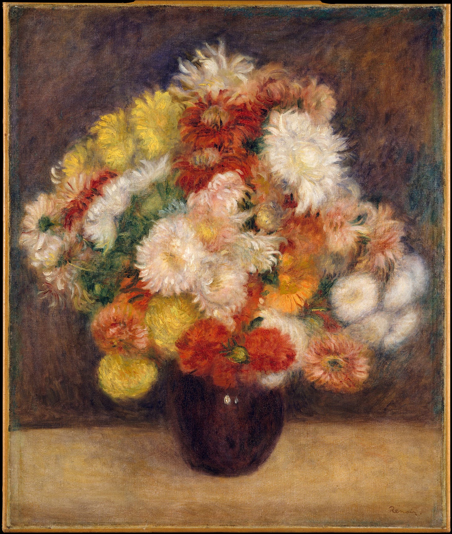 Auguste Renoir | Bouquet of Chrysanthemums | The Metropolitan Museum of Art