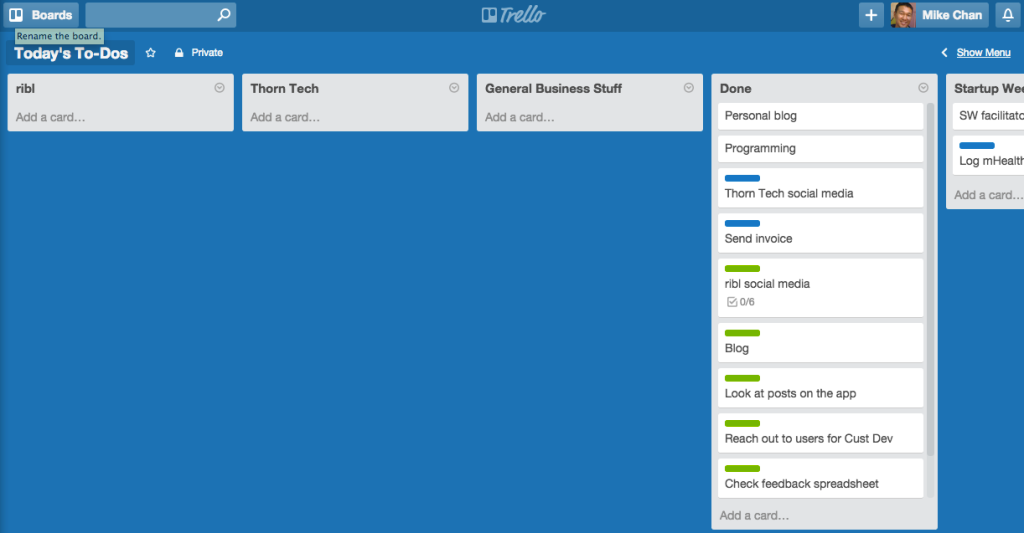 Trello Done