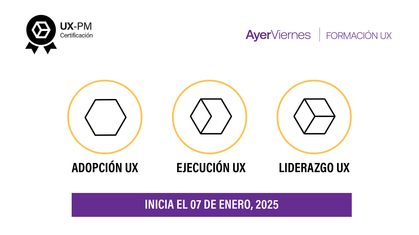 Certificación UX-PM de UXalliance