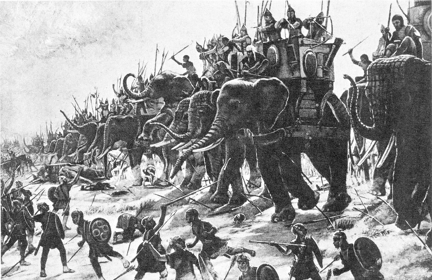 war elephants - Militär Wissen