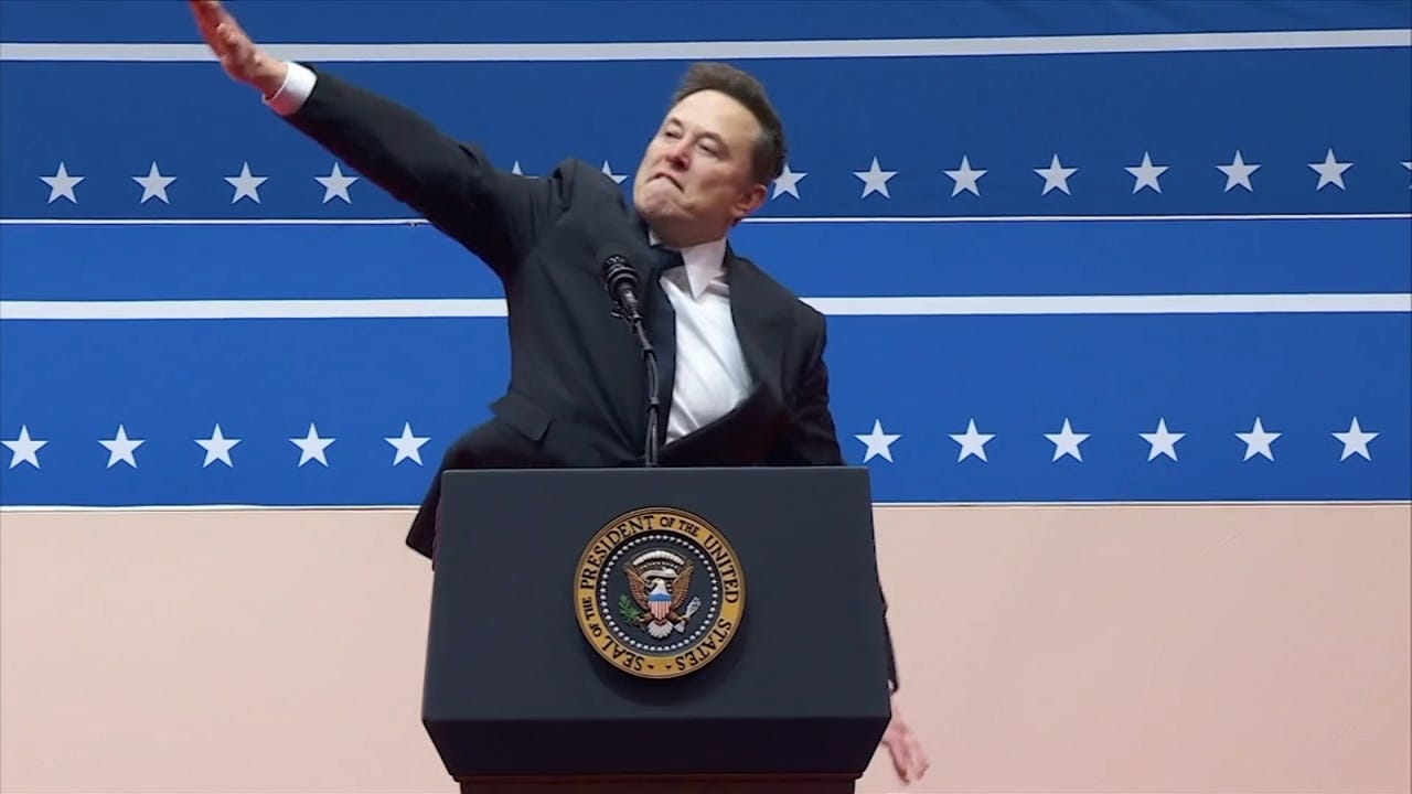 Elon Musk facing pushback for post-inauguration arm gesture, with some  comparing it to Nazi salute - ABC7 San Francisco