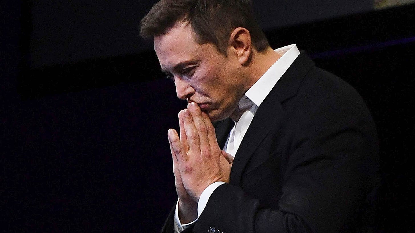 Why Elon Musk says he needs to be in love to live a happy life