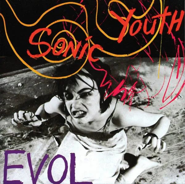 Cover art for EVOL by Sonic Youth