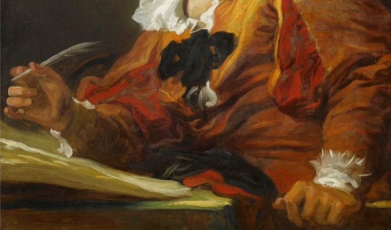 Buy a digital copy: Jean Honore Fragonard - Écrivain, Paris | Artchive