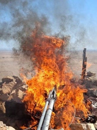 This cartel observation post near Puerto Peñasco was recently destroyed by the Mexican Military. This cartel observation post near Puerto Peñasco was recently destroyed by the Mexican Military.