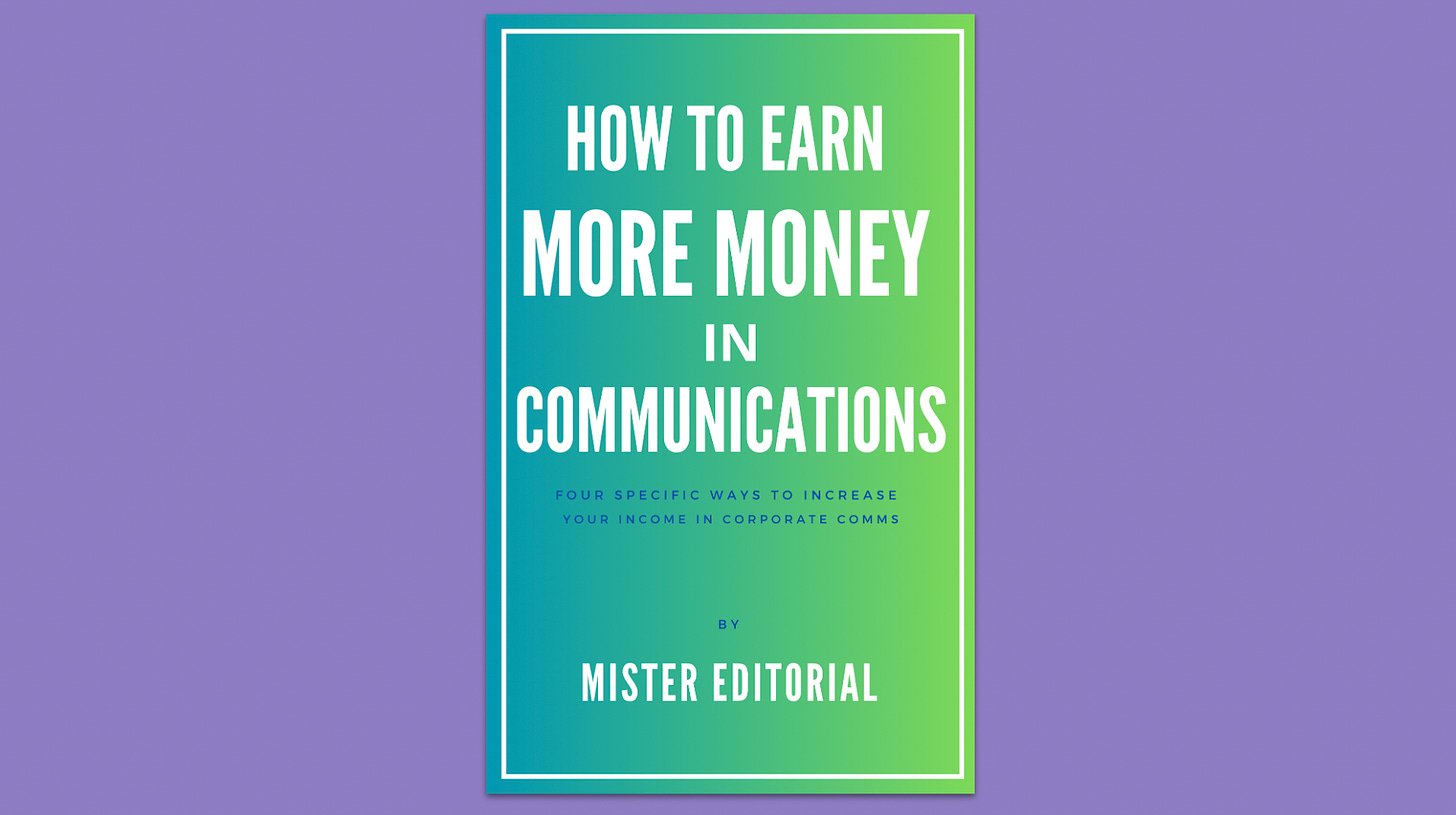 how to make more money in corporate communications